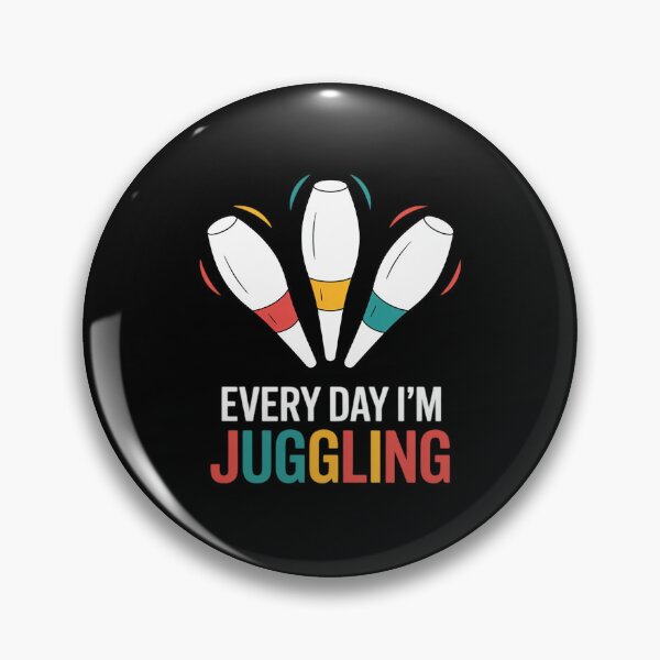Item preview, Three Juggling Clubs Juggler designed and sold by andreaswest.