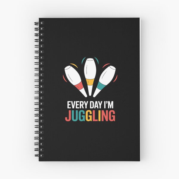 Item preview, Three Juggling Clubs Juggler designed and sold by andreaswest.