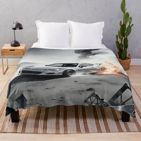 Item preview, Car doing a burnout in a fantasy world. designed and sold by Nomad-Maynard.