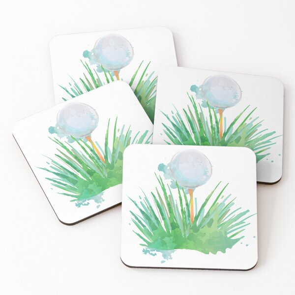 Item preview, Watercolor golf ball designed and sold by MKV Design.