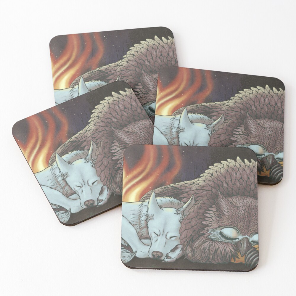 Item preview, Coasters (Set of 4) designed and sold by ellemensorcelle.