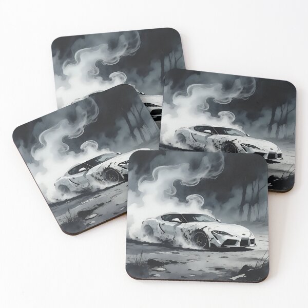 Item preview, Car doing a burnout in a fantasy world.  designed and sold by Nomad-Maynard.