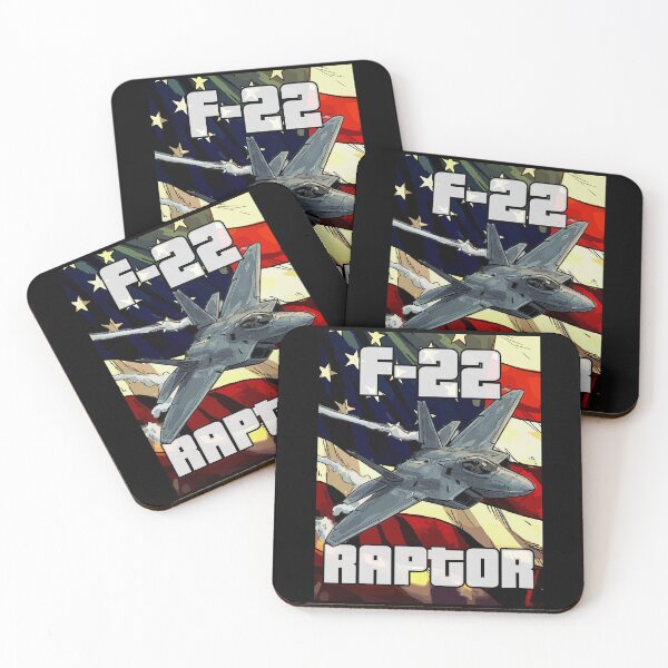 Item preview, F-22 Raptor Fighter Jet USAF designed and sold by RetroPrintsUS.
