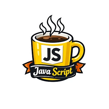 Artwork thumbnail, Java Script Coffee Mug Programmer Sticker by LungTor