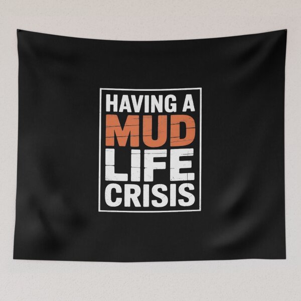 Item preview, ATV Four Wheeler Quotes Having Mud Life Crisis designed and sold by andreaswest.