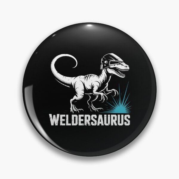 Item preview, Welder Dinosaurs Mig Welding Dino Steel Worker T-Rex designed and sold by andreaswest.
