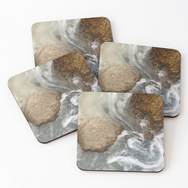 Item preview, Sea Foam Between Coastal Rocks designed and sold by Torizo.