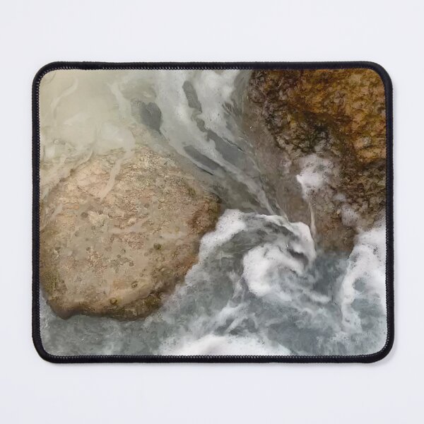 Item preview, Sea Foam Between Coastal Rocks designed and sold by Torizo.