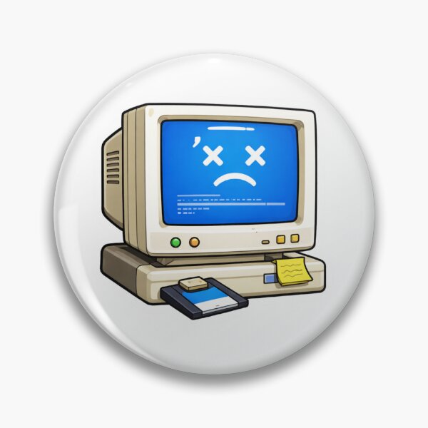 Item preview, Computer Blue Screen of Death Error Sticker designed and sold by LungTor.