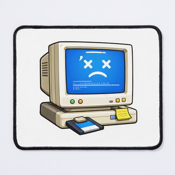 Item preview, Computer Blue Screen of Death Error Sticker designed and sold by LungTor.