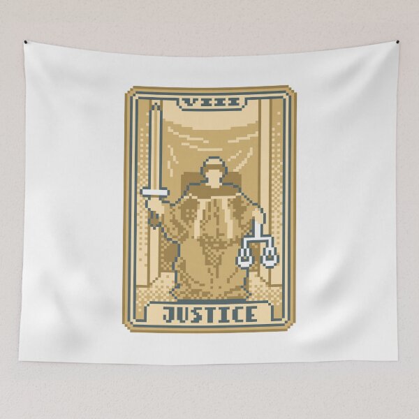 Item preview, Justice - Tarot - Joker Balatro designed and sold by Gautamaa.