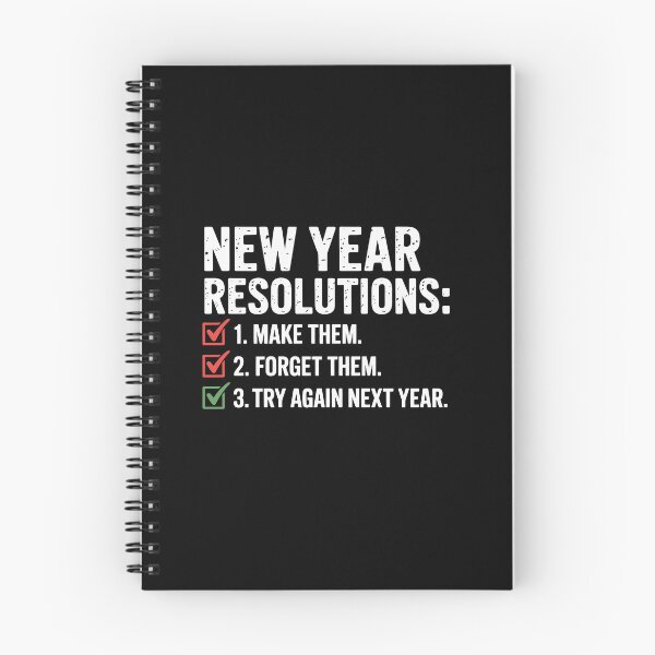 Item preview, New Year Resolutions Checklist designed and sold by jkrphoto.