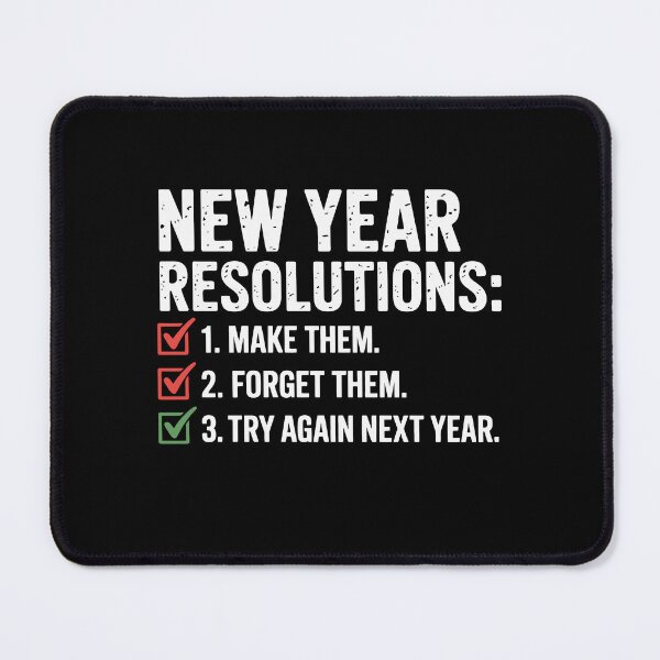 Item preview, New Year Resolutions Checklist designed and sold by jkrphoto.