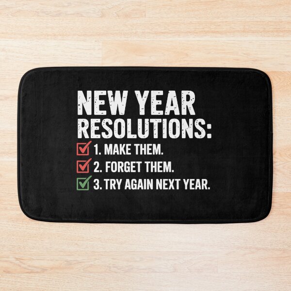 Item preview, New Year Resolutions Checklist designed and sold by jkrphoto.