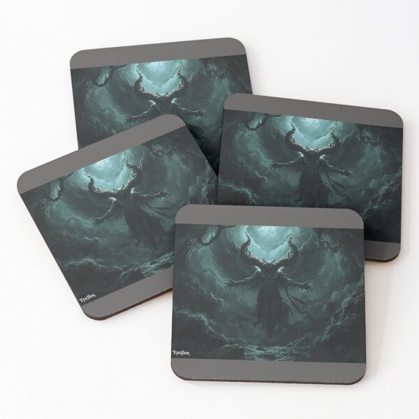 Item preview, Ἔρεβος — Erebus Primordial God of Darkness | Greek Mythology Art designed and sold by GreennieArt.