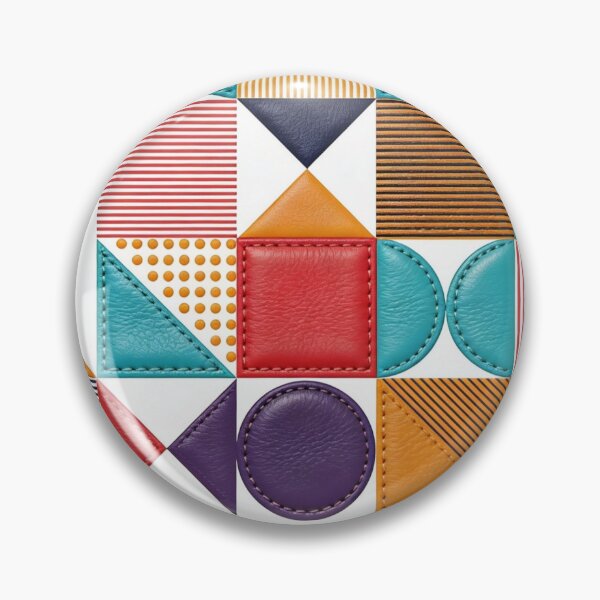 Item preview, Fancy Leather with Vintage Geometric Pattern designed and sold by Ciervo Primavera.