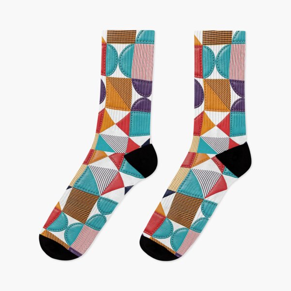 Item preview, Fancy Leather with Vintage Geometric Pattern designed and sold by Ciervo Primavera.