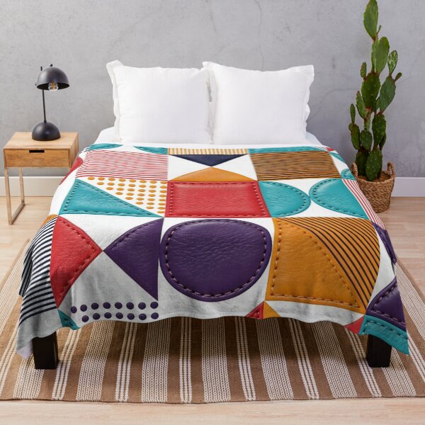 Item preview, Fancy Leather with Vintage Geometric Pattern designed and sold by Ciervo Primavera.
