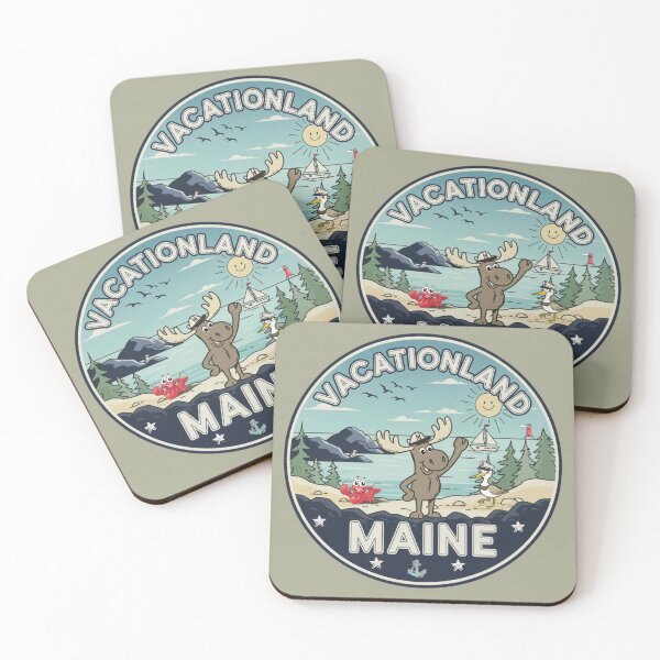 Item preview, Maine Vacationland  designed and sold by Rhythm Thru Art .