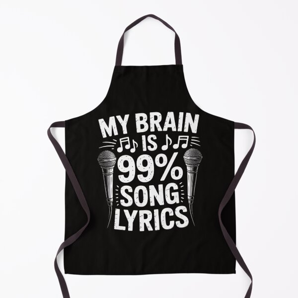Item preview, My Brain Is 99% Song Lyrics Musican Song Writer Composer designed and sold by margaridroso.
