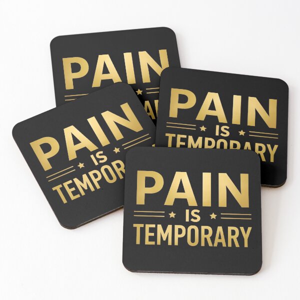 Item preview, PAIN IS TEMPORARY designed and sold by NatureNinja.