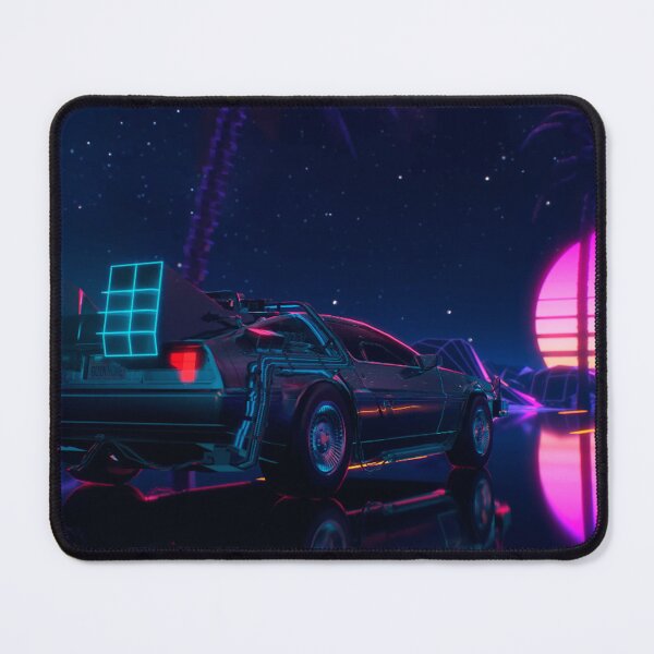 Item preview, Miami Synthwave Delorean road designed and sold by DogLord.