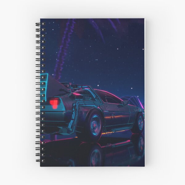 Item preview, Miami Synthwave Delorean road designed and sold by DogLord.