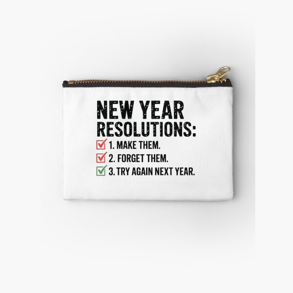 Item preview, New Year Resolutions Checklist designed and sold by jkrphoto.