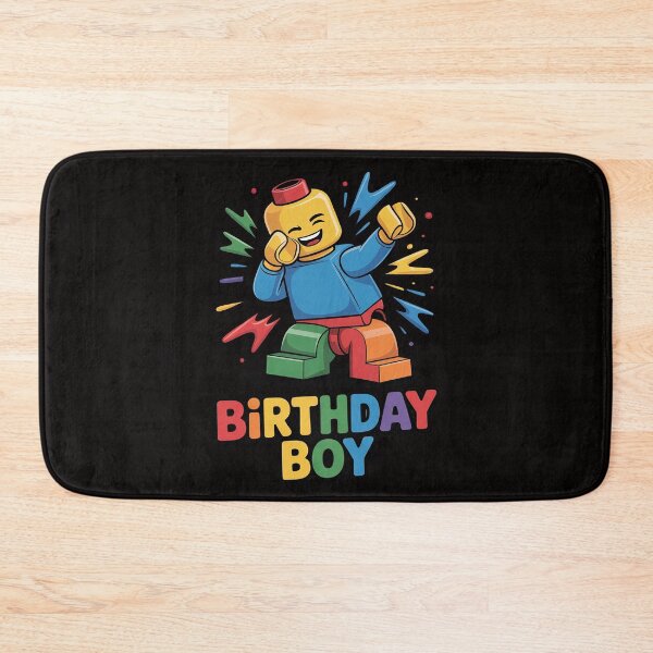 Item preview, Birthday Boy Dabbing Master Builder Blocks Bricks B Day designed and sold by czechascheledu.