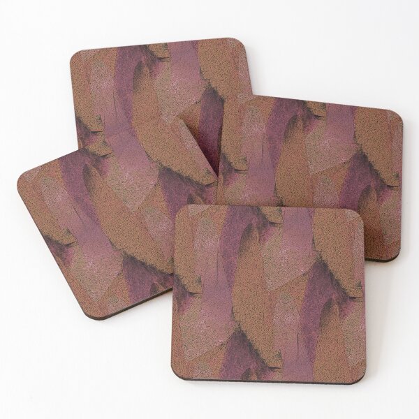 Item preview, Rustic Collage Abstract Pattern in Reddish Brown designed and sold by Artistestella.