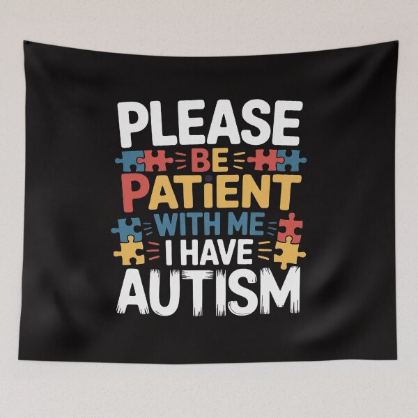 Item preview, Mens Please Be Patient I Have Autism Awareness for Kids designed and sold by czechascheledu.