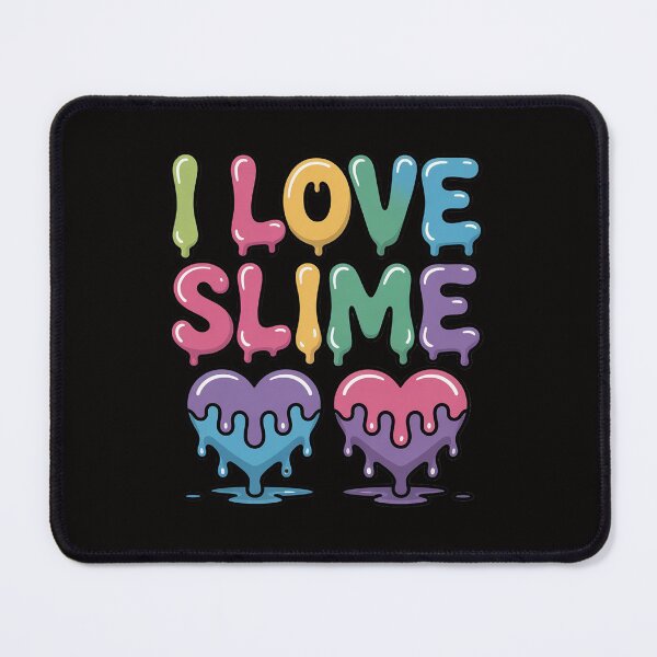 Item preview, I Love Slime DIY Slime Lovers Kids Girls Boys Heart Rainbow designed and sold by czechascheledu.