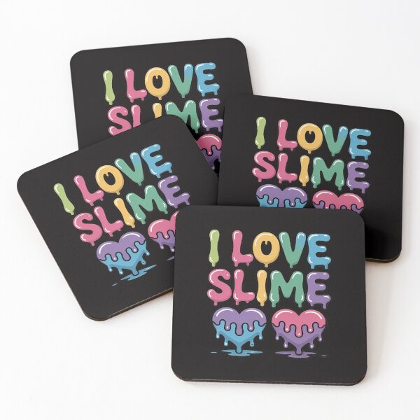 Item preview, I Love Slime DIY Slime Lovers Kids Girls Boys Heart Rainbow designed and sold by czechascheledu.