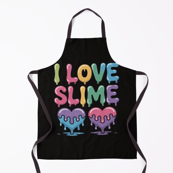 Item preview, I Love Slime DIY Slime Lovers Kids Girls Boys Heart Rainbow designed and sold by czechascheledu.