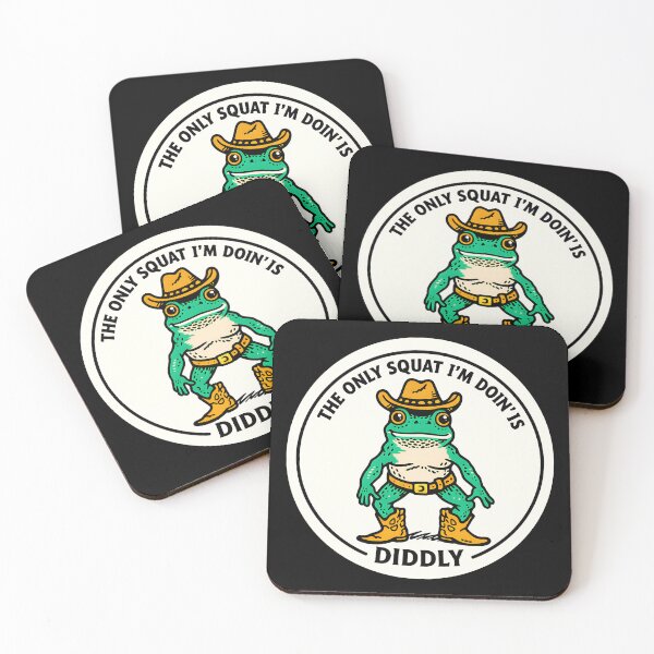 Item preview, the only squat i'm doin' is diddly  designed and sold by kirstenstration.