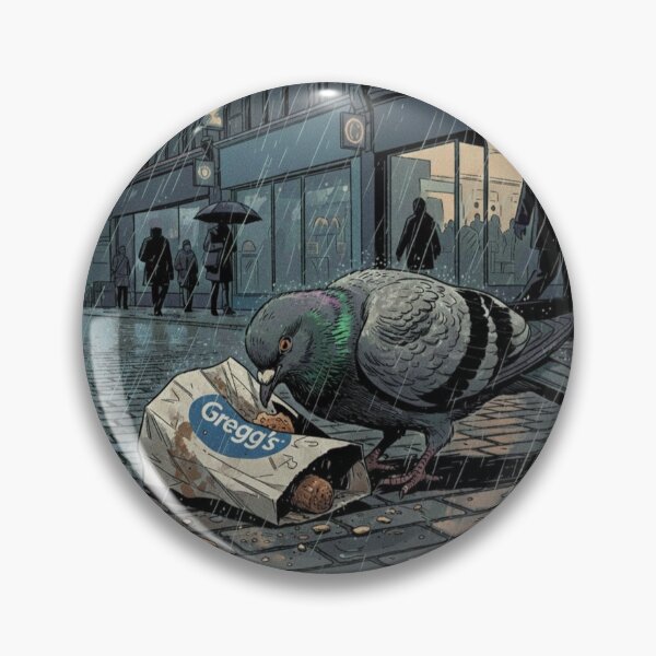 Item preview, Graphic Novel Style Funny Pigeon Design. designed and sold by yeahitwasme.