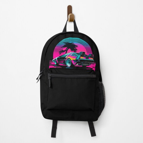 Item preview, Miami Synthwave Delorean designed and sold by DogLord.