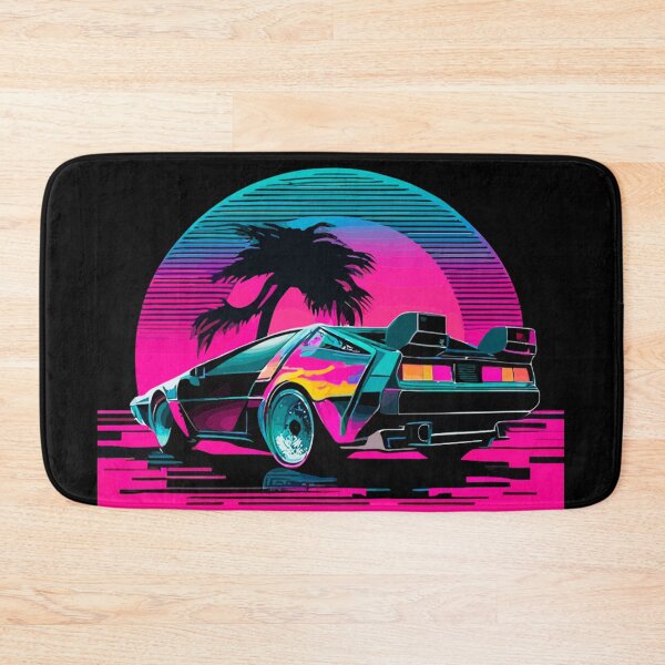 Item preview, Miami Synthwave Delorean designed and sold by DogLord.