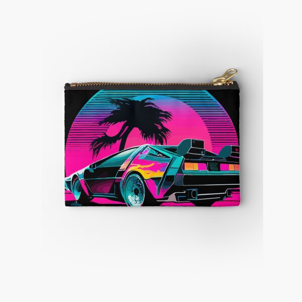 Item preview, Miami Synthwave Delorean designed and sold by DogLord.