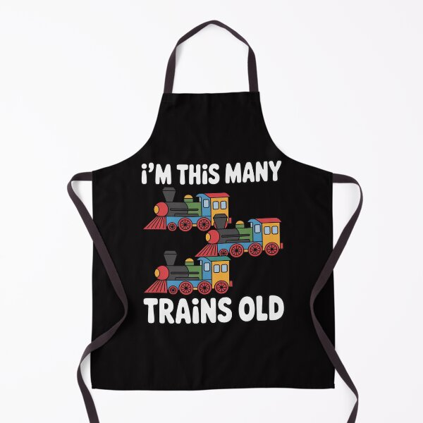 Item preview, I'm this many Trains Old Boy 3rd Birthday 3 Years Old designed and sold by Minoloinan.