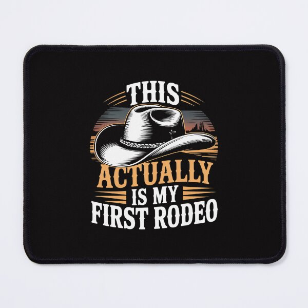 Item preview, Cool This Actually Is My First Rodeo Cowboy Fan Gift designed and sold by Minoloinan.