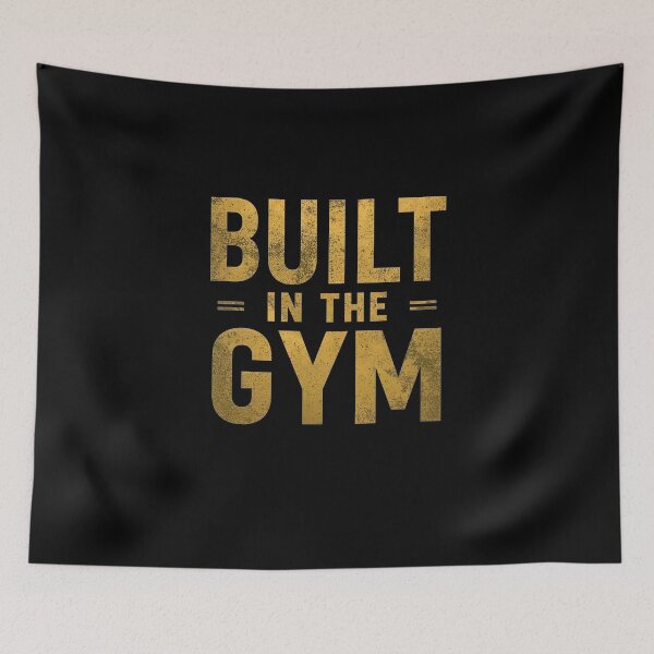 Item preview, BUILT IN THE GYM designed and sold by NatureNinja.