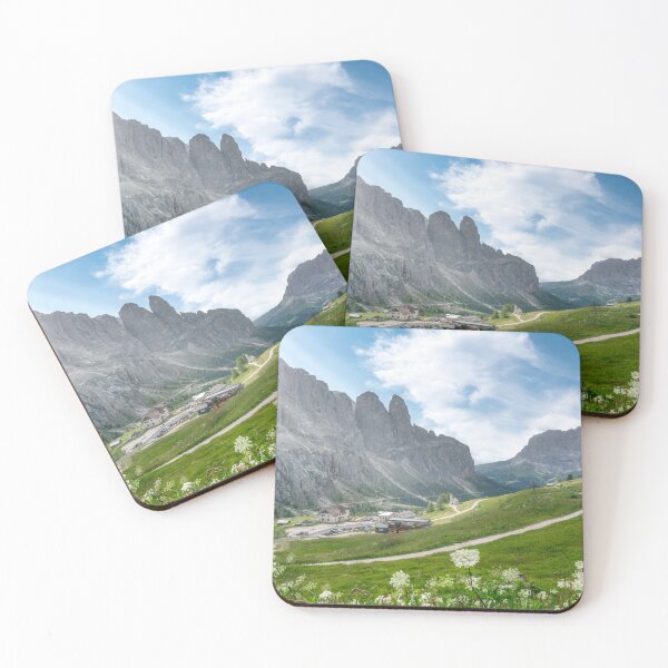 Item preview, Sella Group Peaks over the Alpine Meadows of Gardena Pass, Dolomites designed and sold by Stefano Orazzini.