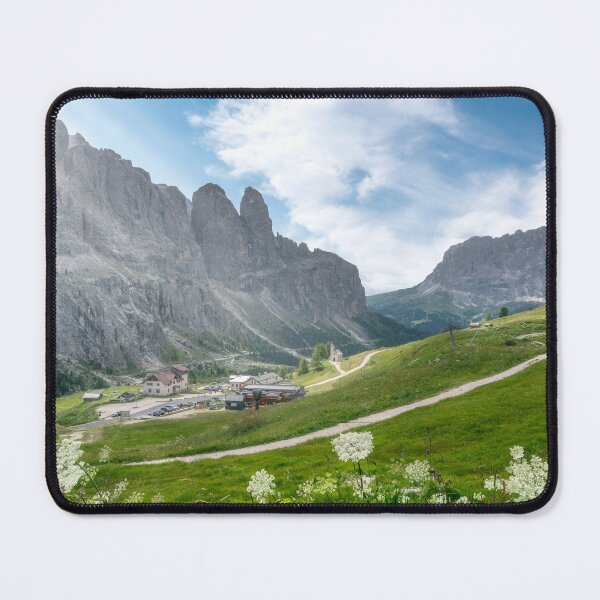 Item preview, Sella Group Peaks over the Alpine Meadows of Gardena Pass, Dolomites designed and sold by Stefano Orazzini.