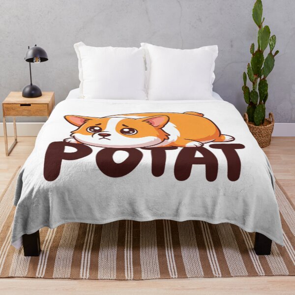 Item preview, Cute Corgi Potat - Funny Chubby Dog Potato designed and sold by Mason-Pride.