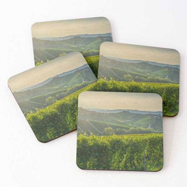 Item preview, Vineyards in the Langhe hills and Barbaresco tower in the background designed and sold by Stefano Orazzini.