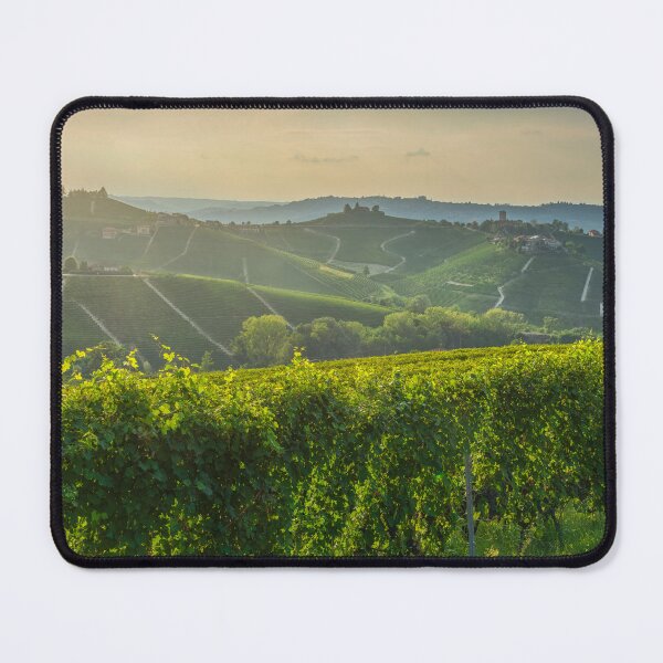 Item preview, Vineyards in the Langhe hills and Barbaresco tower in the background designed and sold by Stefano Orazzini.