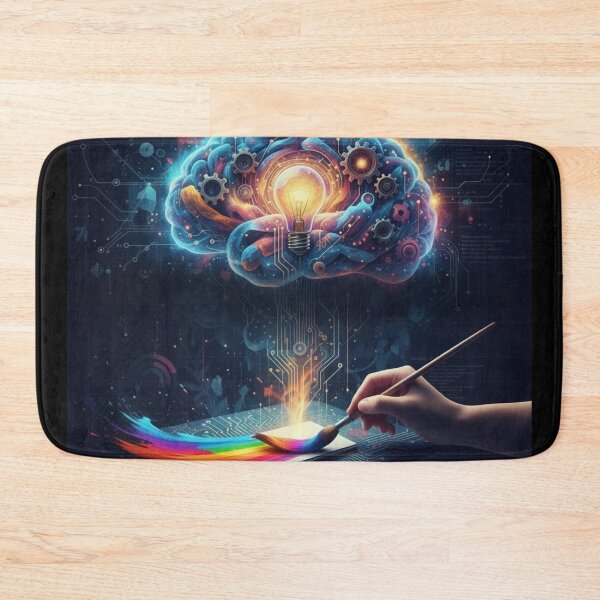 Item preview, Creative Digital Brain Technology and Art Illustration designed and sold by Dariusz.K.