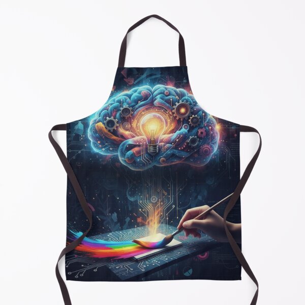 Item preview, Creative Digital Brain Technology and Art Illustration designed and sold by Dariusz.K.