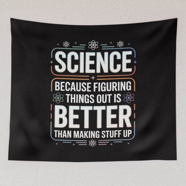 Item preview, Science Because Figuring Things Out - Science Fan Biologist designed and sold by Minoloinan.
